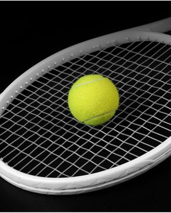 40-55 LBS Ultralight Black Tennis Rackets Carbon Tenis Padel Racket Stringing 4 3/8 Tennisracket racquet