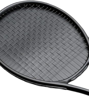 40-55 LBS Ultralight Black Tennis Rackets Carbon Tenis Padel Racket Stringing 4 3/8 Tennisracket racquet