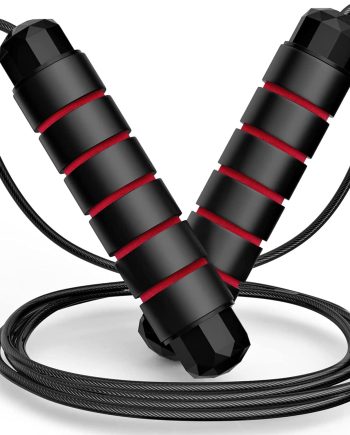 Jump Rope Adjustable Jump Ropes for Fitness, Tangle-Free Rapid Jumping Rope with Ball Bearings for Women Men Kids, Exercise skipping rope for Outdoors & Indoors